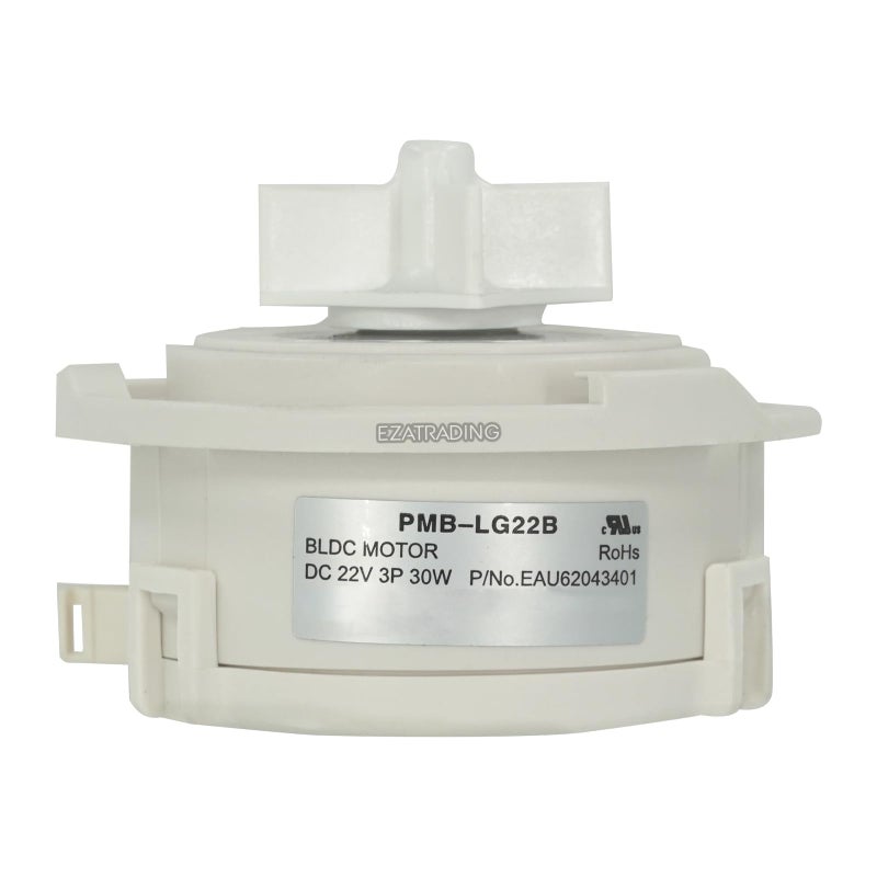 ezatrading EAU62043401 / EAU62043403 محرك مضخة تصريف الغسالة البديل EAU60710801 / EAU60710802 - غسالات LG - ضمان لمدة سنة - Image 2